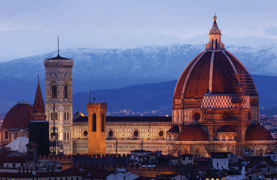 Photo:  Filippo Brunelleschi, Dome of Santa Maria del Fiore, Italy, 1419
